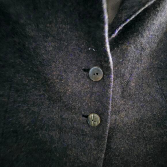 Shiatzy Chen Wool Blend Brown Jacket Size F 36 (US size 6)– Minimalist, Designer - Picture 6 of 14